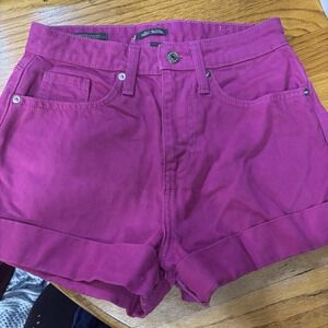 Wild Fable Highest Rise Mom Shorts Women's Size 00/24R‎ cuffed New cotton Pkts